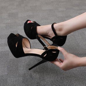 Stiletto High Heels Women's Platform Sandals